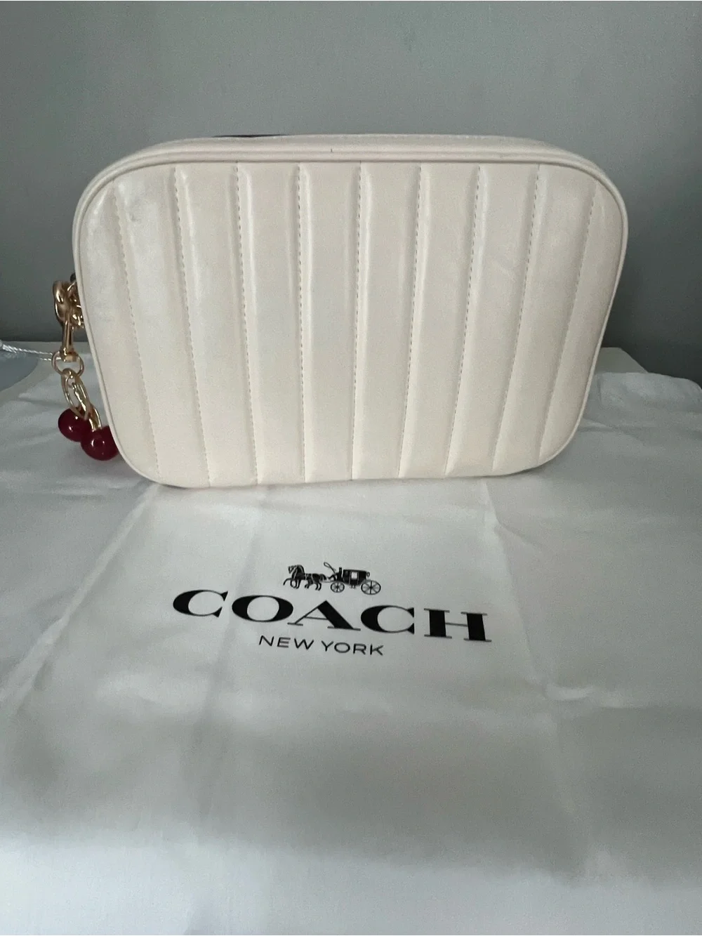 Coach Jes quilted crossbody bag with matching wallet